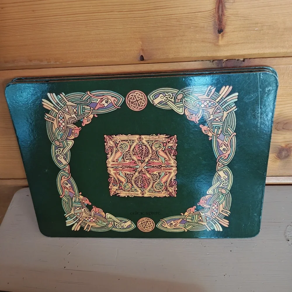 Celtic Art Placemats Six Placemats Made In Ireland Brian Murphy Heat Resistan C4